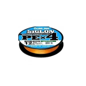 Fir Sunline Siglon PE x4 Orange 8LB 0.121mm
