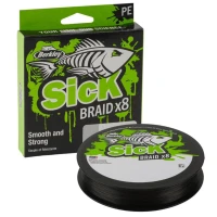 Fir Textil BERKLEY Sick Braid, Black, 150m, 0.33mm, 38.1kg