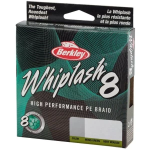 Fir Textil BERKLEY Whiplash 8, Moss Green, 0.25mm, 40kg, 110m