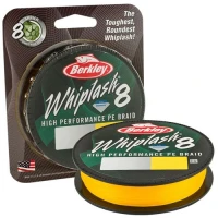 Fir Textil Berkley Whiplash 8, Galben, 150m, 0.14mm, 19.2kg