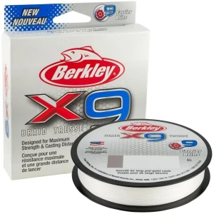 Fir Textil Berkley X9 Braid, Crystal, 0.12mm, 12.1kg, 150m Fir Textil Berkley X9 Braid, Crystal, 0.12mm, 12.1kg, 150m