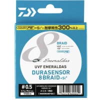 Fir Textil DAIWA UVF Emeraldas Durasensor 8Braid, 0.10mm, 6.8kg, 150m