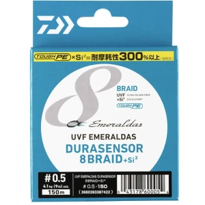 Fir Textil DAIWA UVF Emeraldas Durasensor 8Braid, 0.10mm, 6.8kg, 150m