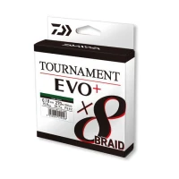 Fir Textil Daiwa Tournament 8xbraid Evo+ Verde 0.16mm 270m 12.2kg