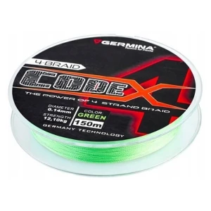 Fir Textil Germina Code 4 Green, 0.14mm, 12.10kg, 150m Fir Textil Germina Code 4 Green, 0.14mm, 12.10kg, 150m