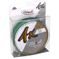 Fir Textil MIKADO Nihonto Fine Braid Green, 0.14mm, 9.7kg, 150m