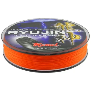 Fir Textil Momoi Ryujin PE Braided, Orange, 18kg, 0.22mm, 130m