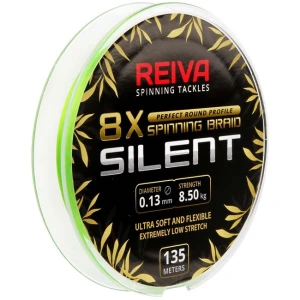 Fir Textil Reiva Silent Fluo Green, 135m, 0.13mm, 8.50kg Fir Textil Reiva Silent Fluo Green, 135m, 0.13mm, 8.50kg