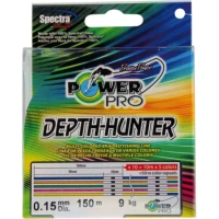 Fir Textil Shimano Powerpro Depth-hunter Multicolor, 0.28mm, 20kg, 300m