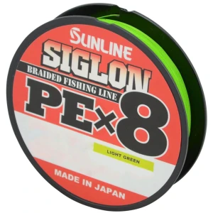 Fir Textil SUNLINE Siglon PE X8, Lite Green, 0.223mm, 13kg, 150m