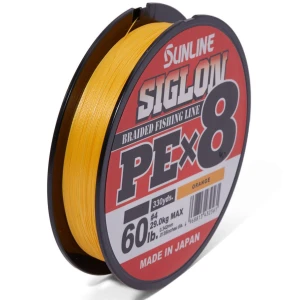 Fir Textil SUNLINE Siglon PE X8, Orange, 0.27mm, 18.5kg, 150m
