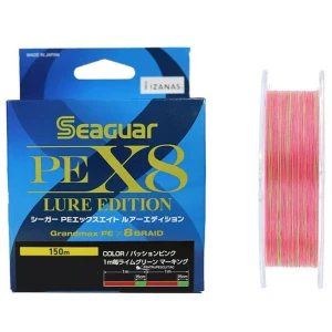 Fir Textil Seaguar PE X8 Lure Edition 150m, 0.205mm, 11.8kg