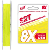 Fir Textil Sert Str 8X, Fluo Yellow, 6.36kg, 0.10mm, 135m