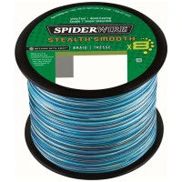 Fir Textil Spiderwire Stealth Smooth 8 Blue Camo 2000m, 0.13mm, 12.7kg