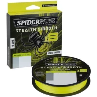 Fir Textil Spiderwire Stealth Smooth 8 Hi-vis Yellow, 0.09mm, 7.5kg, 150m