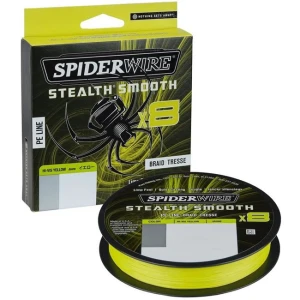 Fir Textil Spiderwire Stealth Smooth 8 Hi-Vis Yellow, 150m, 0.07mm, 6.0kg