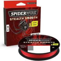 Fir Textil Spiderwire Stealth Smooth 8 Rosu 300m, 0.29mm, 26.4kg