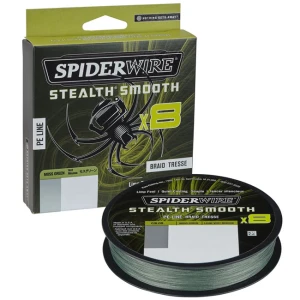 Fir Textil Spiderwire Stealth Smooth 8 Verde 150m, 0.33mm, 38.1kg Fir Textil Spiderwire Stealth Smooth 8 Verde 150m, 0.33mm, 38.1kg
