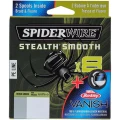 Fir Textil Spiderwire Stealth Smooth Duo Spool SS8 Braid Moss Green, 150m, 0.09mm, 7.5kg + Berkley Vanish Fluoro 50m, 0.25mm, 4.5kg