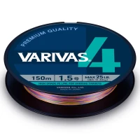 Fir Textil Varivas PE 4 Marking Edition 150m 0.218mm 30lb Vivid 5 Color