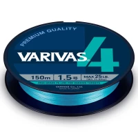 Fir Textil Varivas Pe 4 Blue Edition 150m 0.185mm 21lb Water Blue Fir Textil Varivas Pe 4 Blue Edition 150m 0.185mm 21lb Water Blue