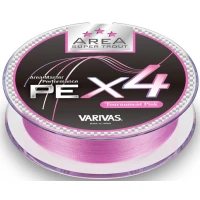 Fir Textil Varivas Super Trout Area PE X4 Tournament, Pink, 0.175mm, 5lbs, 75m Fir Textil Varivas Super Trout Area PE X4 Tournament, Pink, 0.175mm, 5lbs, 75m