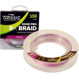 Fir Textil WIZARD Edge Pro 8x Braid, Violet, 0.10mm, 9.25kg, 150m Fir Textil WIZARD Edge Pro 8x Braid, Violet, 0.10mm, 9.25kg, 150m