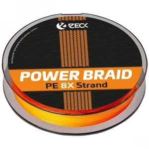 Fir Textil Zeck Powerbraid 8X, Orange, 150m, 0.16mm, 5.4kg