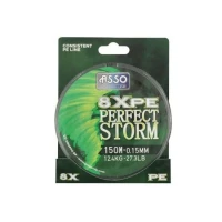 Fir textil Asso Perfect Storm 8X 0.10mm Moss Green 150m Fir textil Asso Perfect Storm 8X 0.10mm Moss Green 150m