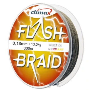 Fir textil Climax FIR FLASH BRAID GREEN 100m 0.60mm 48kg Fir textil Climax FIR FLASH BRAID GREEN 100m 0.60mm 48kg