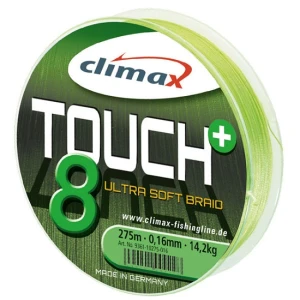 Fir textil Climax TOUCH 8+ CHARTREUSE FLUO 135m 0.25mm 24.0kg Fir textil Climax TOUCH 8+ CHARTREUSE FLUO 135m 0.25mm 24.0kg