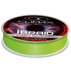 Fir textil Climax iBRAID CHARTREUSE 135m 0.10mm 6.8kg