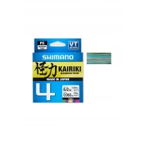 Fir textil Shimano Kairiki 4 PE Braid Multi Color 0.06mm 4.4kg 150m