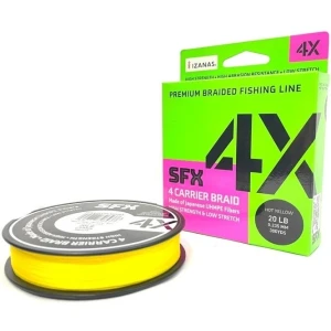 Fir textil Sufix SFX 4X Hot Yellow 0.128mm 5.5kg 135m Fir textil Sufix SFX 4X Hot Yellow 0.128mm 5.5kg 135m