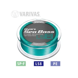 Fir textil Varivas Sea Bass Super Sensitive PE LS8 Hi Vis Blue Green 13.8lb/150m Fir textil Varivas Sea Bass Super Sensitive PE LS8 Hi Vis Blue Green 13.8lb/150m