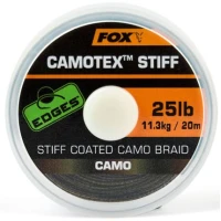 Fir Textil Cu Camasa Fox Edges Camotex Stiff, 11.34kg-25lbs, 20m