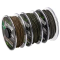 Fir Textil cu Camasa KORDA N-Trap Semi Stiff, Gravel Brown, 30lbs, 20m