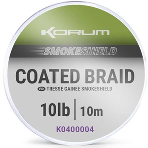 Fir Textil cu Camasa KORUM Smokeshield Coated Braid, 10lbs, 10m