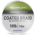 Fir Textil cu Camasa KORUM Smokeshield Coated Braid, 20lbs, 10m