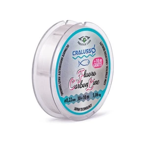 Fir Cralusso Fluorocarbon Transparent, 0.18mm, 3.12kg, 30+10m