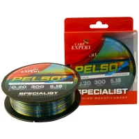 Fir Monofilament Carp Expert Specialist Pelso, Multicolor, 0.30mm, 11.35kg, 300m
