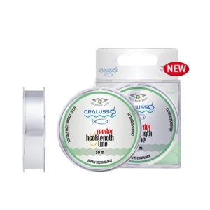 Fir Monofilament Cralusso Feeder pentru Forfac 0.12mm 50m Fir Monofilament Cralusso Feeder pentru Forfac 0.12mm 50m