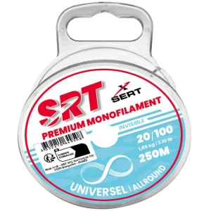 Fir Monofilament Sert SRT Universal Invisible, 0.25mm, 4.1kg, 250m Fir Monofilament Sert SRT Universal Invisible, 0.25mm, 4.1kg, 250m