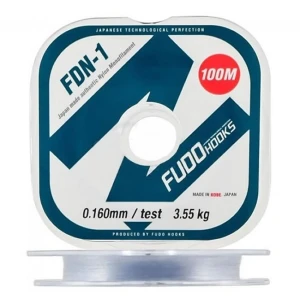Fir monofilament Fudo Hooks FDN-1 100m, 0.200mm, 5.48kg Fir monofilament Fudo Hooks FDN-1 100m, 0.200mm, 5.48kg