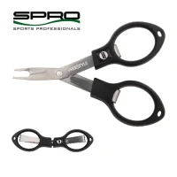 Foarfeca Pliabila Pentru Fir Textil Si Inele Despicate Spro Freestyle Folding Action Pliers Foarfeca Pliabila Pentru Fir Textil Si Inele Despicate Spro Freestyle Folding Action Pliers