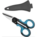 Foarfeca Zebco Belt Scissors, 14cm, Black-Blue Foarfeca Zebco Belt Scissors, 14cm, Black-Blue