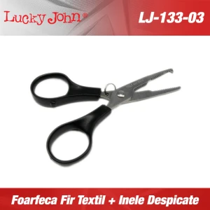 Foarfeca Lucky John pentru Fir Textil si Inele Despicate
