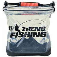 Bac Pliabil Zheng Fishing, Transparent, 5L, 20x20x20cm