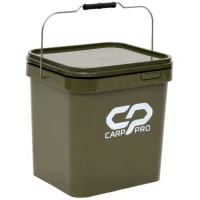 Galeata Carp Pro Square Bucket 17l, Kaki
