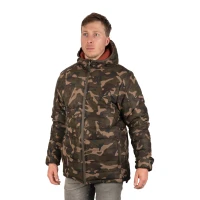 Geaca reversibilă Fox camo cu gluga marime M